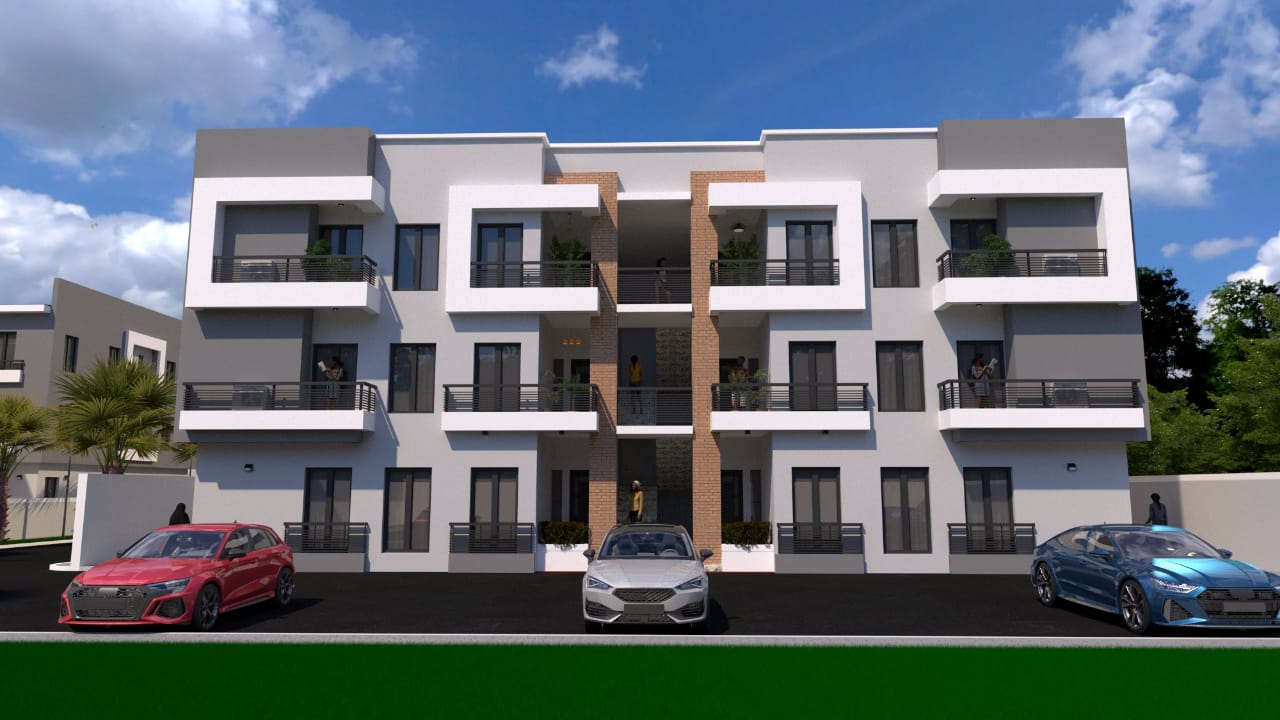 1000sqm For 6 Units Of 3 Bedroom Apartment at Royal Groove Court, Pyakasa, Abuja