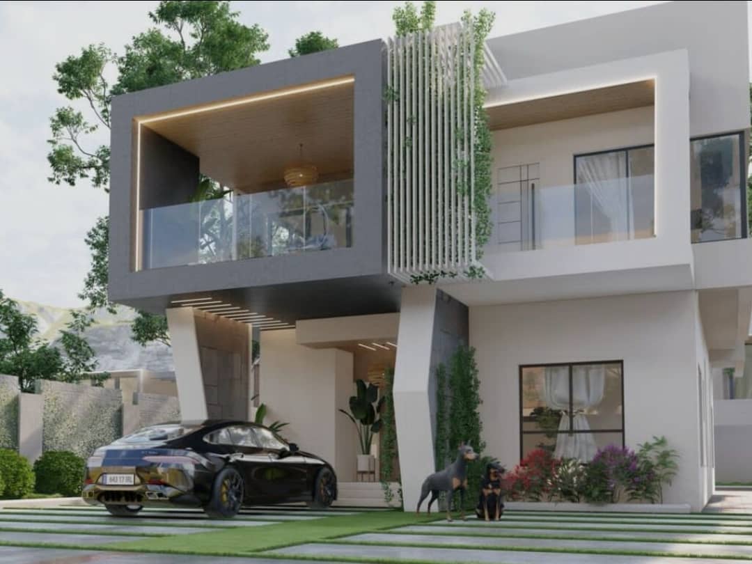 350sqm To Build 3 Bedrooms Detached Duplex at HUTU GOLF RESORT, Along Airport Road Before Centinary City Abuja