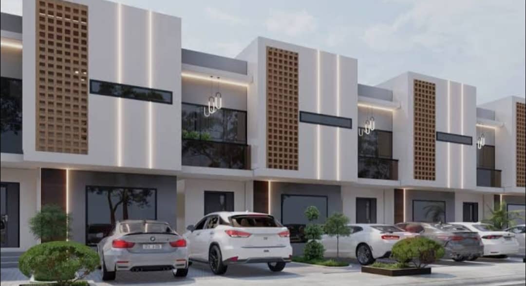 150sqm For 3 Bedroom Terrace Duplex at HUTU GOLF RESORT, Along Airport Road Before Centinary City Abuja