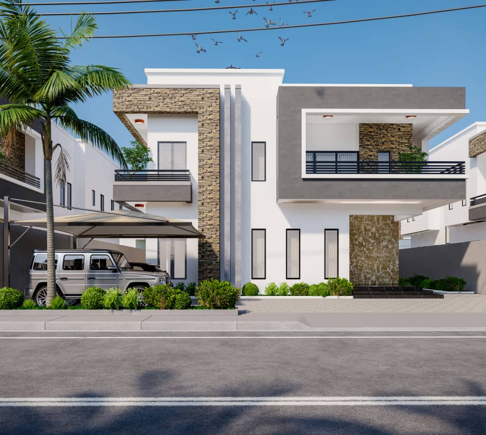 4 Bedrooms Detached Duplex at Comrade Residence, Lugbe, Abuja